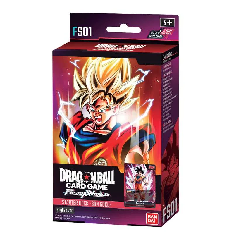 Dragon Ball Card Game - Fusion World Son Goku (FS01) Starter Deck - English